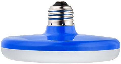 Sunlite OVNI/LED/11W/30K/Blue LED 11W Blue OVNIs lâmpadas pendentes de ufo com base média