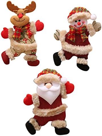 Toyvian Christmas Decorações 6 PCs Tema de Natal tema de árvore de Natal Pingente de Natal Handela de