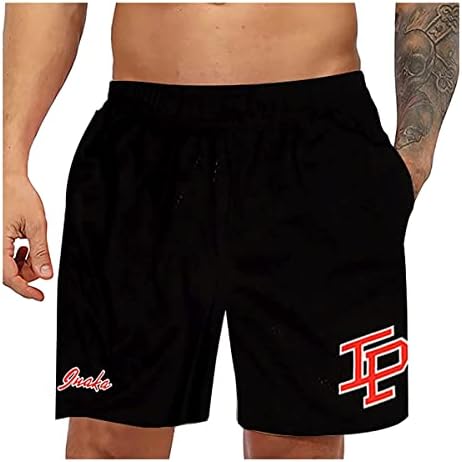 Sandbank masculino com shorts de 3 polegadas de 3 polegadas de exercícios respiráveis ​​de ginástica