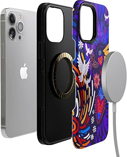 Casely iPhone 13 Pro Max Case | Compatível com Magsafe | Viva la vida | Caso de colagem de Frida Kahlo