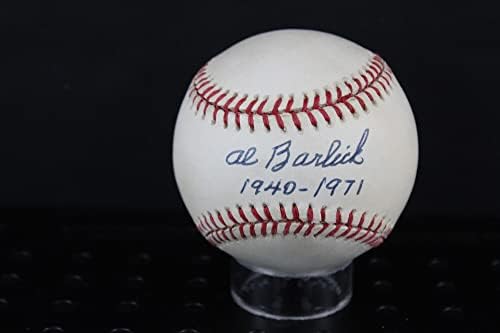 Al Barlick assinado Baseball Autograph Auto PSA/DNA AL88872 - Bolalls autografados