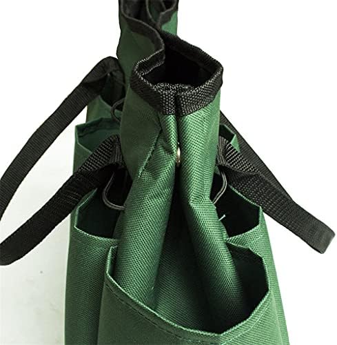 Uxzdx Cujux Garden Tool Bag Organizer Multifuncional Ferramenta portátil armazenamento verde Oxford Wall