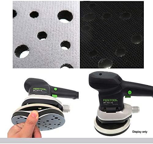 Vibratite soff interface almofada 6 polegadas 150mm 48 orifícios buffer esponja para lixar almofadas