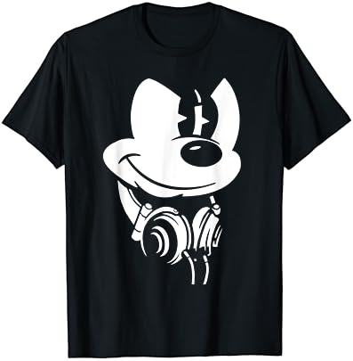 T-shirt de fones de ouvido do Disney Mickey Mouse