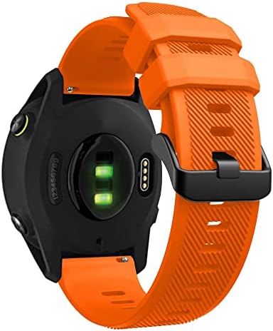 Egsdse Sport Silicone Watch Band Strap for Garmin Venu 2, Forerunner745, Vivoactive 4, Fenix ​​Chronos,