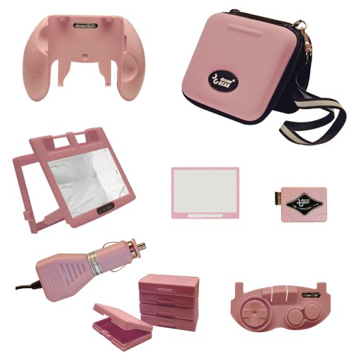 Game Boy Advance SP Big Deal Pack 15 em 1 pacote - rosa