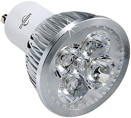 Bulbos LED MODOAO 4W GU10 LED, lâmpada spot diminuída, iluminação embutida, 110 volts de 30 graus ângulo de feixe,