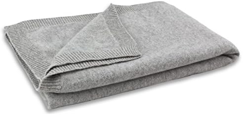 Jet & Bo Pure Cashmere Travel Conjunto: cobertor, máscara ocular, meias, transporte/travesseiro cinza