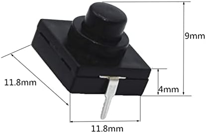 Esbant MicroSwitch 1000pcs Ultra-fiba lanterna interruptor da chave de chave 12 * 12 * 9,4mm Switch