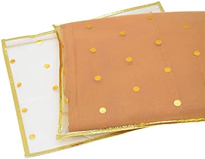 MC Saree Saree/Terno Pacote de 10 peças Tampa de Saree/Saree Bag Organizer para armazenamento ou presente