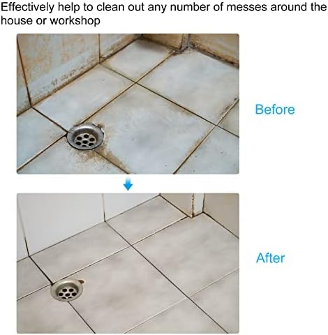 Escova de perfuração UXCELL Conjunto de limpeza para todos os fins Kit para rejunte, piso, banheira, ladrilho,