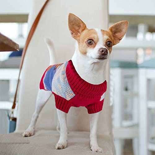 Petcee Turtleneck Dog Sweater, roupas de inverno de cachorro quente, blusas de cachorro para cães grandes médios,