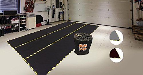 Just suk it up.com ™, tapete de garagem, tamanho de piso inteiro para todas as estações, 8 pés x 20 pés x 1/2 polegada
