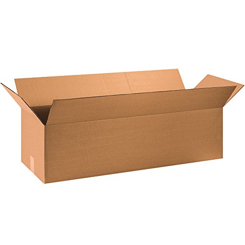 Caixa dos EUA B361210SK Long Wonorcated Boxes, 36 L x 12 W x 10 H, Kraft