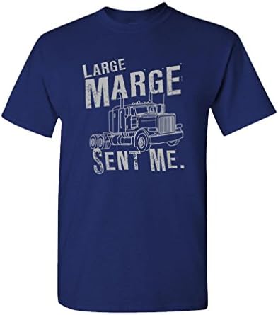 Guacamole Large Marge me enviou - Peewee Retro Movie - Camiseta de algodão masculino