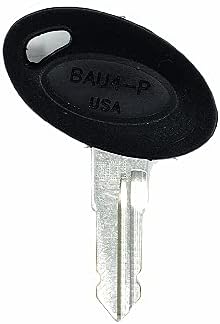 Chaves de substituição Bauer 340: 2 teclas