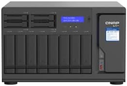 QNAP TVS-H1288X-W1250-16G Mídia de alta velocidade NAS com Intel® Xeon® W-1250 CPU e duas portas de