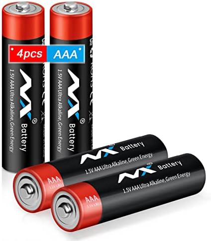 Baterias Tsrwuily AAA, bateria alcalina ultra-duradoura, com potência duradoura, prateleira de prateleira