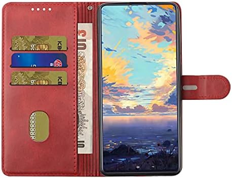 Oopkins Compatível com moto G Stylus 2022 5G Caixa de carteira, capa de telefone de carteira de couro premium