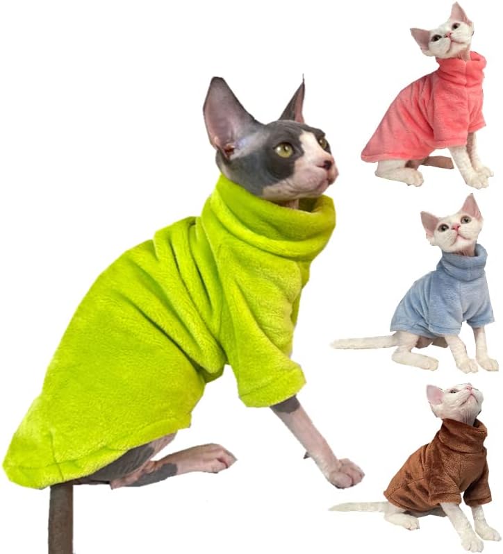 Capuz de lã de cachorro Cat Sweater Caso de inverno Casa casa confortável, roupas de cachorro