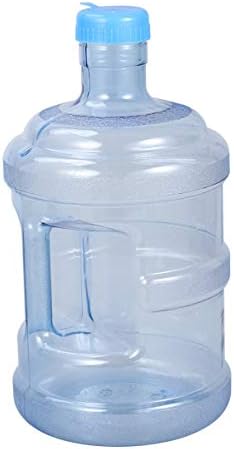 ABAODAM 5 litros garrafa de água reutilizável recipiente de água transparente com alça de tampa
