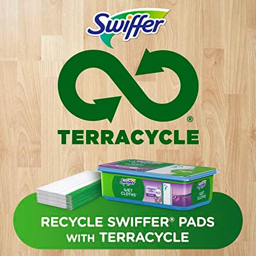Swiffer Sweeper Moltping Pad Multi Surfils para MOP de piso, lavanda e conforto de baunilha, 6