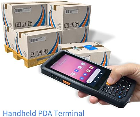 Rugline Android PDA Barcode Scanner, Android 11 Scanner, Zebra SE4710, QR, 2d Android Scanner, Teclado numérico,