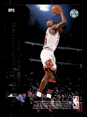 20.000 pontos/Dominique Wilkins/Michael Jordan Card 1992-93 Deck superior SP2