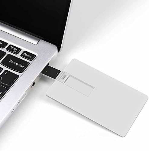 Optopus engraçado tocando guitarra USB Drive Credit Card Card Design USB Flash Drive U Disk Thumb