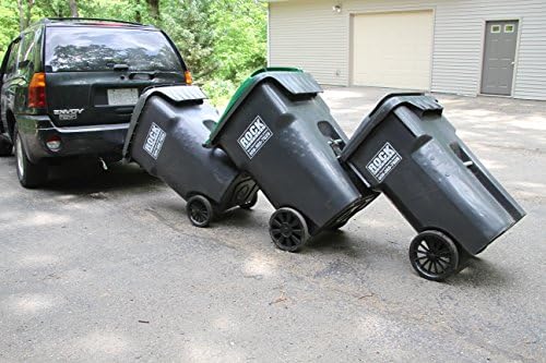 Comandante de lixo O original pode acoplar para conectar vários recipientes de lixo com rodas
