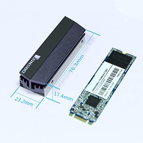 Mobestech Ser de 3 SSD dissipador de calor M.2 SSD Cooler SSD Radador de disco rígido SSD SSD 2280 Calor de alumínio