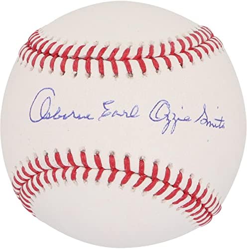 Ozzie Smith St. Louis Cardinals Baseball autografado com inscrição completa - Bolalls autografados
