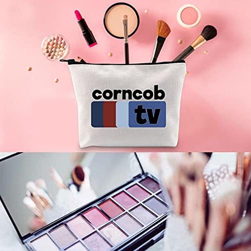 WCGXKO ITYSL Merch Merch CornCob TV Show de brincadeiras inspiradas em zíper bolsa de maquiagem para fãs