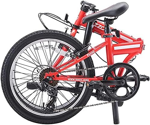 Zizzo Ferro de 20 polegadas de 29 libras de bicicleta dobrável leve