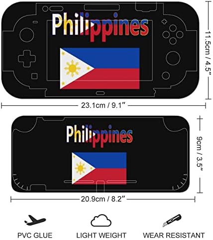 Bandeira das Filipinas Bonzy Pattern Skin Skin Skin Skin Skins Protetive Skins para Switch