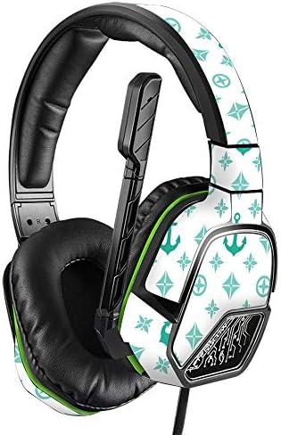 MightySkins Skin Compatível com o fone de ouvido PDP Xbox One Afterglow LVL 3 - Designer Teal | Tampa