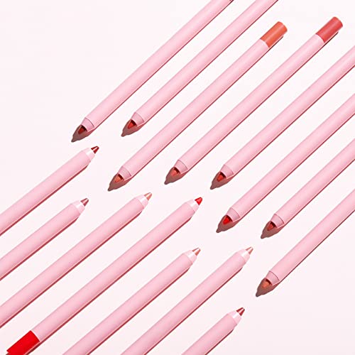 OUTFMVCH Infalível Lipstick Lip Liner Paste Linha de gancho colorida Rica por caneta de lipstick