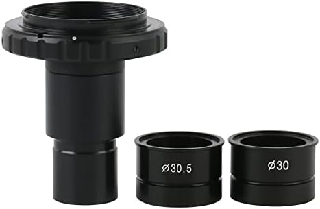 Acessórios para microscópio para adultos crianças 23,2 mm 30 mm T2 Adaptador de montagem 9,6x lente