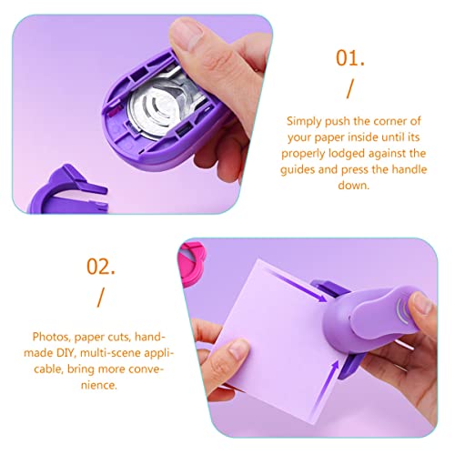 Abaodam Scrapbooking Supplies Hole Punch Paper Diy para fazer artesanato Cutuário oco Cutter Cutter Trimmer Punch