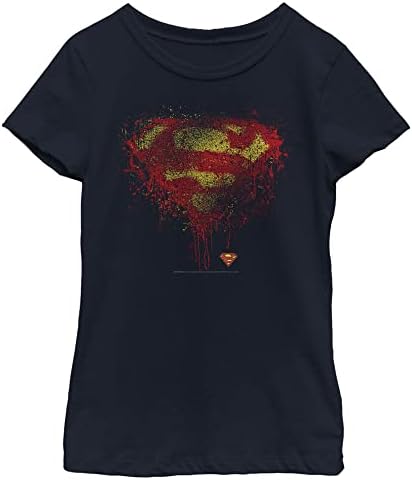 Camiseta Splatter Superman dos DC Comics Kids