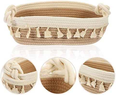 Cestas de tecido de algodão imeikeya: tecido de cesta de armazenamento de algodão de coto