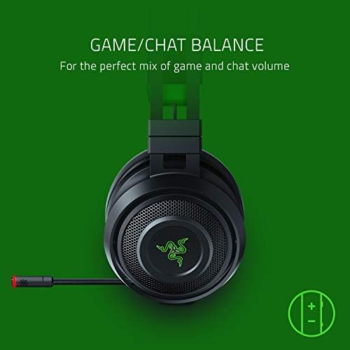 Razer Nari Ultimate for Xbox One Wireless 7.1 Soed Sound Sound Gaming Headset: Feedback háptico