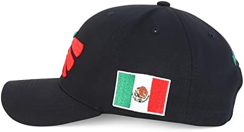 Loja de vestuário da moda xxl hecho en mexico águia 3d bordado bordado de beisebol boné