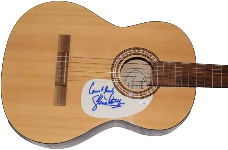 Gloria Estefan assinou autógrafo em tamanho grande violão Fender Guitar W/ James Spence Autenticação JSA