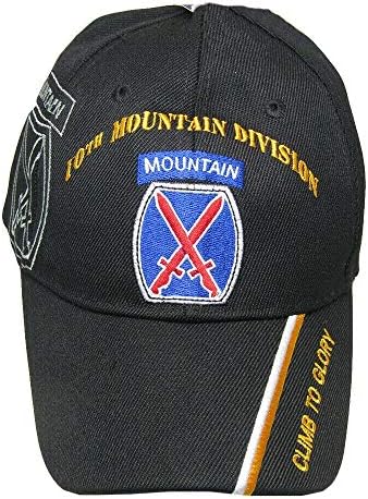 Divisão da 10ª Divisão da Montanha dos EUA Div Acu Camo Bordado Cap Hat Licenciado