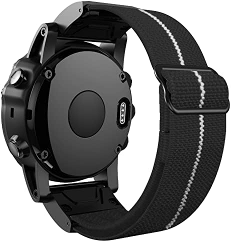 Murve 22mm Nylon Watchband Strap for Garmin Fenix ​​6x 6 Pro Watch EasyFit Wrist Band Straps para Fenix