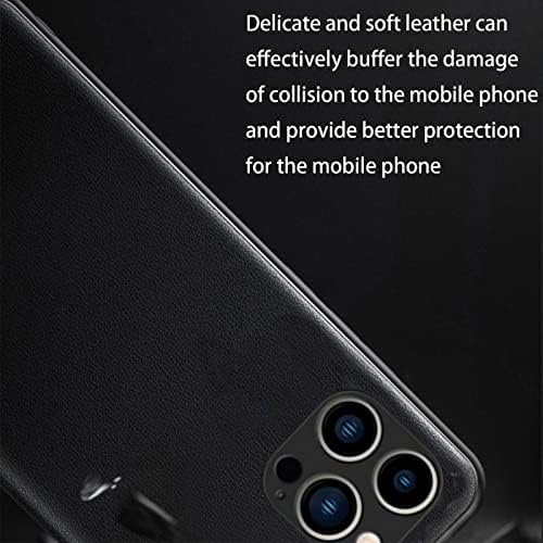 Caixa de telefone para Samsung Galaxy S23/S23 Plus/S23 Ultra, capa de telefone de couro com janelas