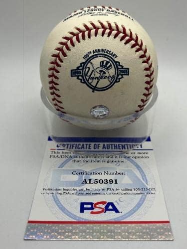 Don Larsen personalizado para Sam 10-8-56 Autógrafo assinado Yankees Baseball PSA DNA-Bolalls autografados