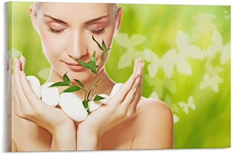 Poster de salão de beleza corporal de beleza massagem integral spa Poster Canvas Pintura Poster de arte de parede