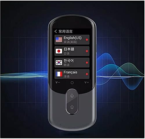ZCMEB Novo Smart Instant Instant Voice Photo Translator de 2,8 polegadas Suporte à tela de toque